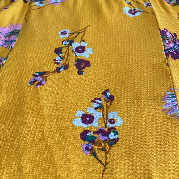 Free People Lost in You Yellow Floral Midi Dress - Picture 12 of 15